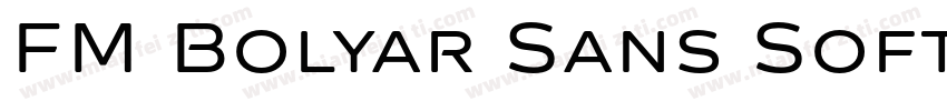 FM Bolyar Sans Soft字体转换